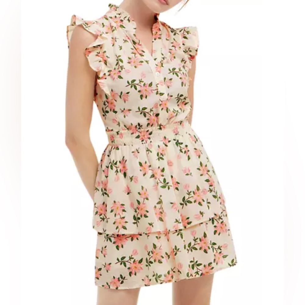 Draper James Women's Sleeveless Button Down Top in Magnolia - size 1x